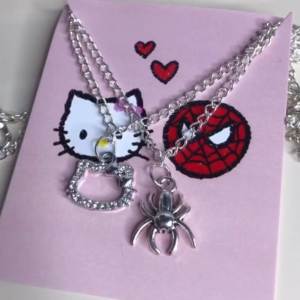 Spiderman-X-Hellokitty-Bff-Necklace