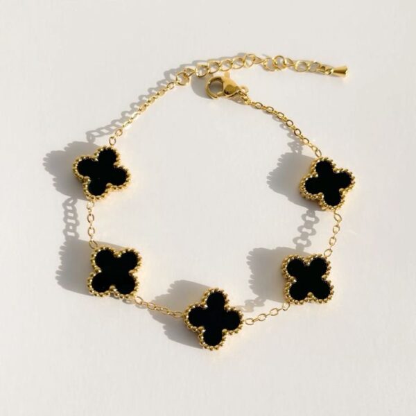 Fortune’s Whisper Hopeful Clover Bracelet - Image 2