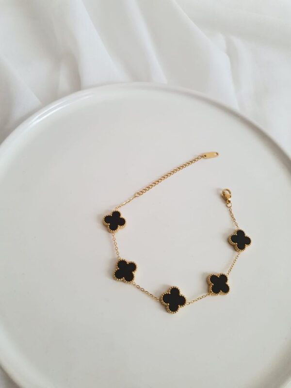 Fortune’s Whisper Hopeful Clover Bracelet - Image 3