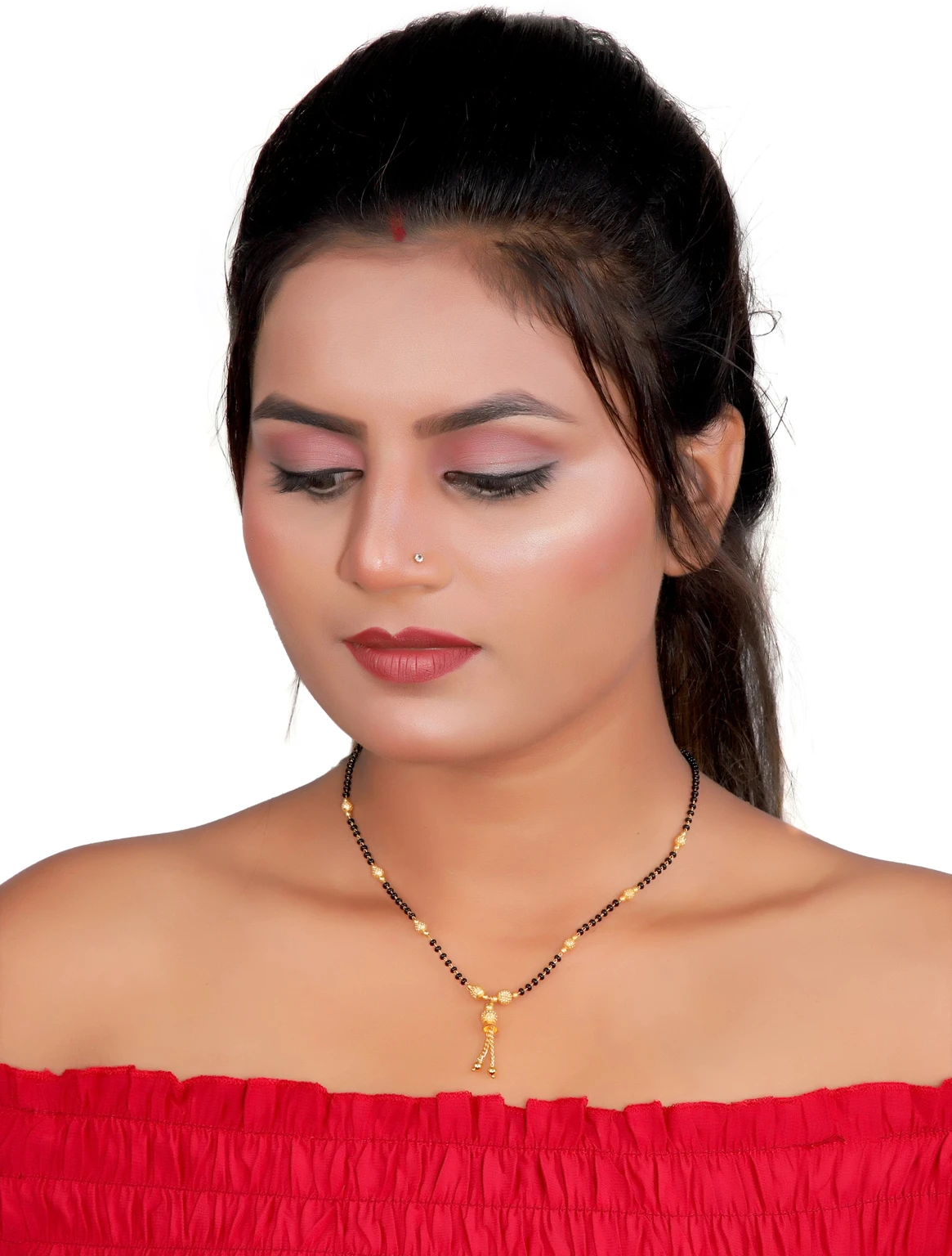 Allure Traditional 18 Inch Mangalsutra for Women - Image 3